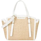 Valentino Demetra Umhängetasche Synthetik Beige/White