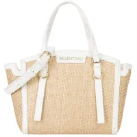 Valentino Demetra Umhängetasche Synthetik Beige/White
