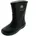 Unisex Kinder gummistøvler Wasserdichte Gummistiefel Schwarz 28 EU