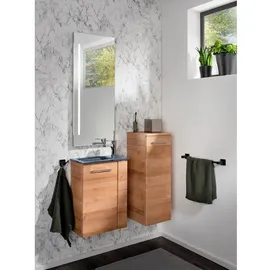 Fackelmann Waschbeckenunterschrank 44 x 60 x 24,3 cm Braun