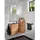 Fackelmann Waschbeckenunterschrank 44 x 60 x 24,3 cm Braun