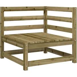 vidaXL Garten-Lounge-Set 8-tlg. Kiefernholz braun
