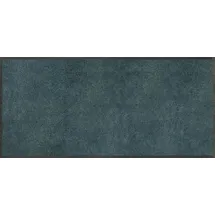 Wash+Dry Teppich 35 x 75 cm Blau