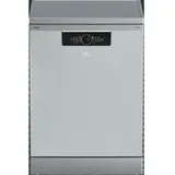 Beko BDFN36640XA, Freistehend, Standardgröße (60 cm), Edelstahl, Schwarz, Berührung, LED