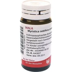 WALA Myristica sebifera comp. Globuli 20 g Globuli