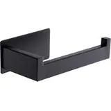 Bravix Toilettenpapierhalter, Wandmontage, Ohne Bohren, Für Bad Und Küche, Schwarz