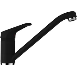 SCHOCK Einhebelmischer »Cosmo«, Messing/Keramik, matt, 3⁄8" - schwarz