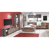 Forte Jugendzimmer CLIF Komplettset 7-tlg. Optik: Old Wood Vintage von Forte