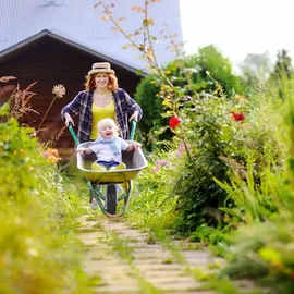 Relaxdays Schubkarrenrad 2.50-4, 2er Set, Vollgummirad, Stahlfelge, Ersatzrad Schubkarre, pannensicher, 80 kg, schwarz