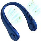 Klingenloser Nackenventilator, Tragbarer Mini-usb-ventilator, Besonders Starker Luftstrom, Leiser, Natürlicher Luftstrom, Wiederaufladbar