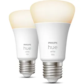 Philips LED-Birne 10W E27 1100 lm warmweiß 2 St.