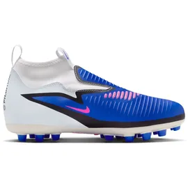 Nike Phantom 6 High Academy AG Kinder racer blue/pink blast-white 33
