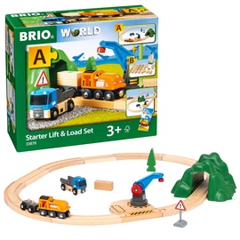 BRIO Starterset Güterzug mit Kran (33878)