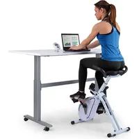 Capital sports Azura Desk Bike Heimtrainer, Schreibtischfahrrad fü... -