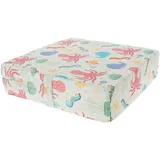 jopiuieo Sitzerhöhung für Kinderstuhl, Sitzerhöhung mit Gurten | Reisesitzerhöhung für Kinder, rutschfeste Unterseite | Sicherheitsgurt-Design, wasserdichter Sitzerhöhung für Mädchen und