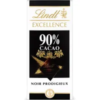 Lindt EXCELLENCE Mild 90% Kakao - Milde Edelbitter-Schokolade | 100 g Tafel | Extra milde Bitter-Schokolade | Intensiver Kakao-Geschmack | Dunkle Schokolade | Vegane Schokolade | Schokoladengeschenk