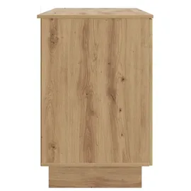 vidaXL Schreibtisch Artisan-Eiche Holzwerkstoff 142,5 x 50 x 75 cm