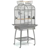 Montana Cages Voliere Sittichkäfig Havana Vogelkäfig, Voliere für Wellensittich & Co. grau