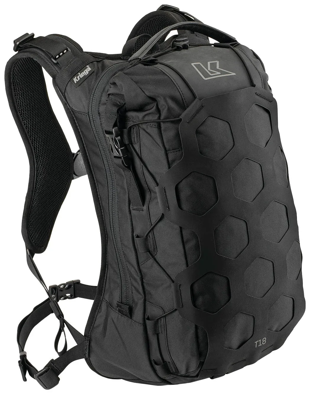 Kriega Rucksack »Trail 18«, Reflektoren Kriega schwarz B/H/T: 25 cm x 44,5 cm x 17 cm