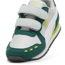 Puma Cabana Racer Sl 20 Baby-Sneaker mit Klettverschluss 19 cool light gray/white/dark myrtle/lime smash 26