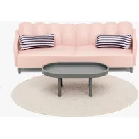 Lundby Puppenhausmöbel Wohnzimmerset