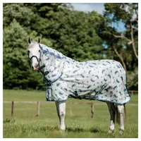 Horseware Amigo Integrated Fly Sheet 115 cm Blau/Silber