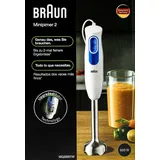 Braun MQ20.001M MultiQuick 2 Stabmixer weiß (0X22111490)