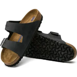 Birkenstock Arizona Weichbettung Naturleder geölt schwarz 39