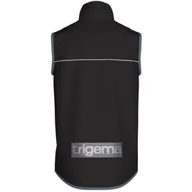 TRIGEMA Steppweste TRIGEMA "TRIGEMA Atmungsaktive Sport-Weste", Damen, Gr. L, schwarz, 92% Polyester, 8% Elasthan, Westen Steppweste
