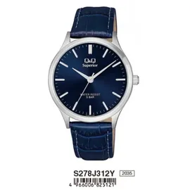 Q&Q FASHION S278J312Y Blau 40 mm
