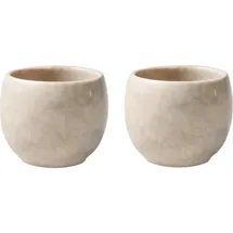 Villeroy & Boch Eierbecher Perlemor Home Beige Set 2tlg.
