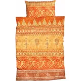 Traumschlaf Indi Mako-Satin orange 135 x 200 cm + 80 x 80 cm