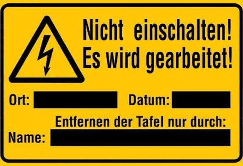 Klar Betriebskennzeichnung 192/70