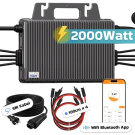 sunniva TSOL-MS2000 Mikro-Wechselrichter 2000W IP67