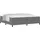 vidaXL Boxspringbett 200 x 200 cm Hellgrau