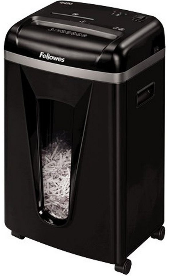 Produktbild FELLOWES Aktenvernichter Microshred 450M - Aktenvernichter - schwarz/silber schwarz|silberfarben