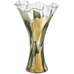 Peill+Putzler Vase , grün , Glas  , Maße (cm): H: 29  Ø: 20