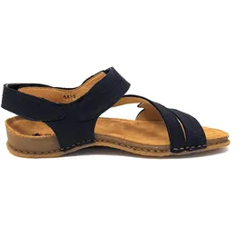 El Naturalista Bequeme Sandalen für Damen, schwarz, 40 EU