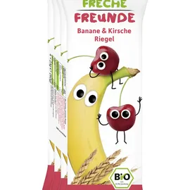 Erdbär Freche Freunde Freche Freunde Bio Frecher Riegel Banane & Kirsche ab 1 Jahr (4x23 g