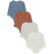 PIPPI Babywear Kinder Langarmbody in Multicolor | Gr.: 92