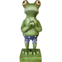 FD Dekofigur Frosch stehend 43 cm bunt