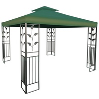 Spetebo Pavillon-Ersatzdach Ersatzdach mit Kaminabzug - grün, (Stück, Ersatzdach), PVC Pavillondach wasserdicht grün