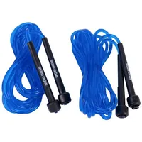 Sport-Thieme Springseil Double-Dutch Neonblau, Kunststoff