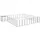 vidaXL Hundezwinger 6,6 m x 5,5 m x 1,1 m Stahl Schwarz