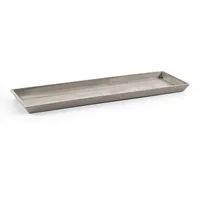 Ecopots Untersetzer Eckig Bruges Braungrau 57,5 cm x 19,5