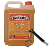 FlashLube Valve Saver Fluid Nachfüll-Flasche (5.0L) + Reifenluftdruckprüfer