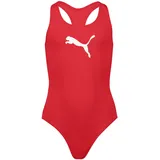 Puma Racerback Badeanzug Red 13-14 Jahre