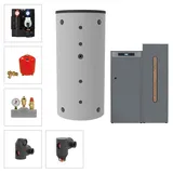 solarbayer� Pelletkesselset PLT-AC 45-2A 45 kW 1xSLS-1500 Speicher