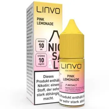 Linvo Pink Lemonade NicSalt Liquid 10ml / 10mg
