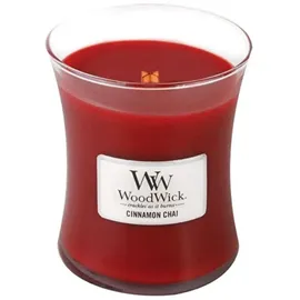 Woodwick Cinnamon Chai Duftkerze 275 g rot